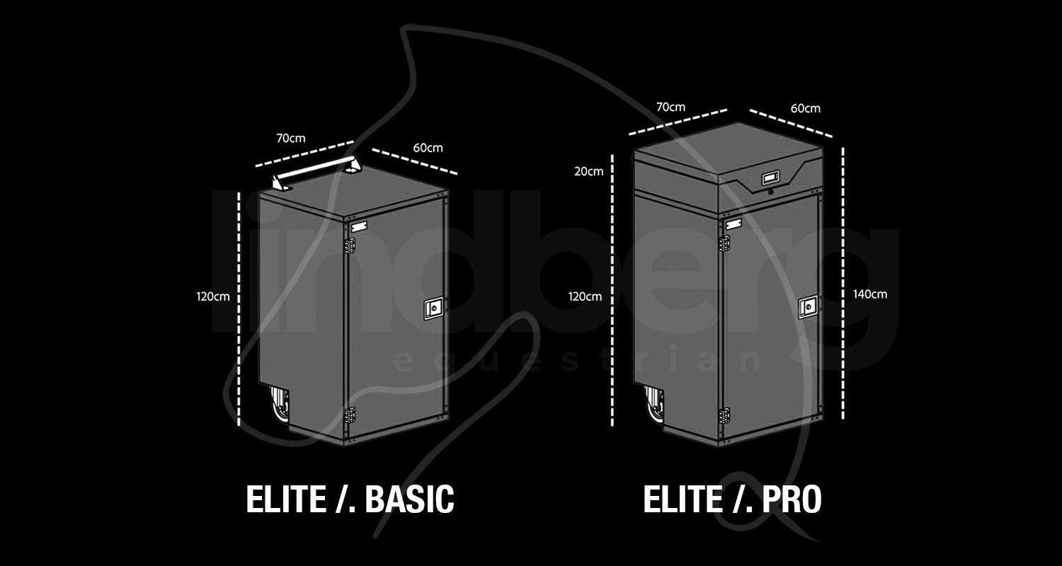 Turnierschrank - Technische Daten und Maße des Modells Elite und Elite Pro